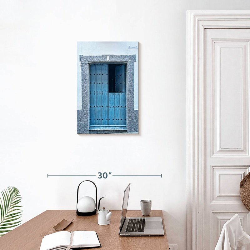 Lilie Blue Dutch Door, 24" H x 16" W