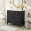 Meuble-lavabo 36 po avec cadre en pin, porte à fermeture douce et tiroirs, armoire moderne-1483634524-1483634526
