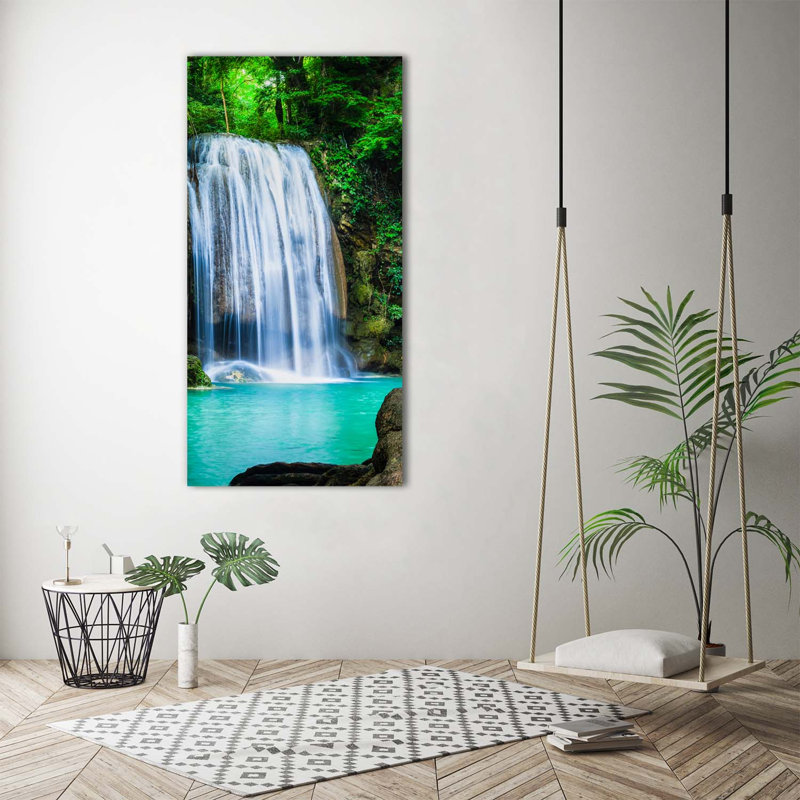 Strawberries With Ice - Wrapped Canvas Print
