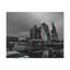 Toile de Moscou en noir et blanc avec paysage urbain époustouflant-1376339367