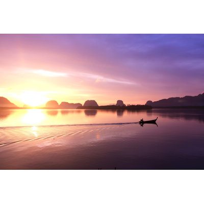 Beautiful Sunrise by I_talay - Wrapped Canvas Print