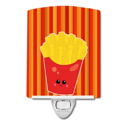Éclairage de nuit en céramique french frites