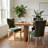 Green Upholstered Dining Chairs Set Of 2 Tufted Backrest Solid Wood Legs Modern Classic Design For Kitchen Dining Room Living Room-126592381