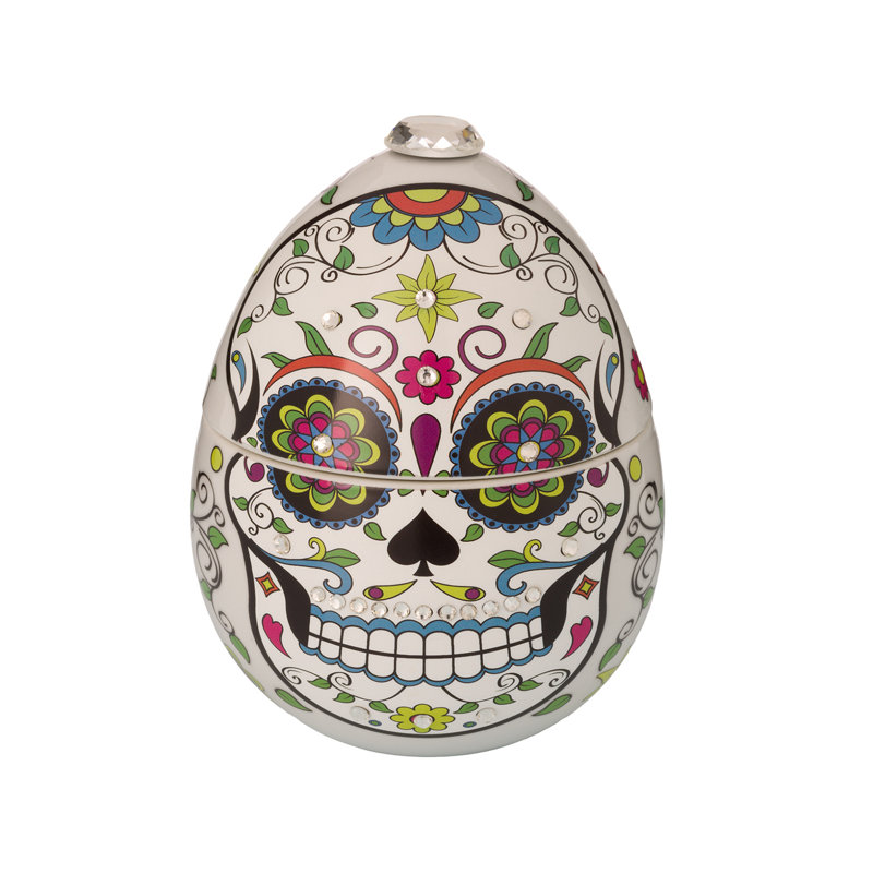Skull Candle 220Gr In Ceramic White Skull, White