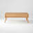 39"W Solid Oak Lift Top MCM Coffee Table with Storage-1246154478-1245657517