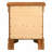 Elegant Oak Nightstand With 2 Drawers-1539788869