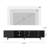 Mid-Century Modern TV Stand, Pre-Assembled-95487506-75400305