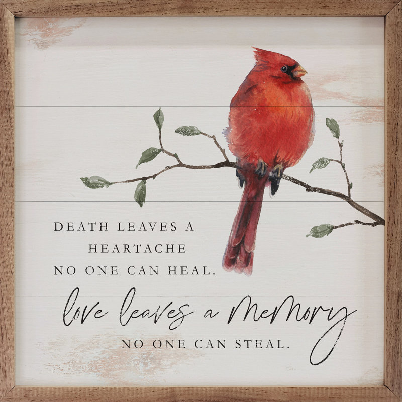 «Love Leaves A Memory Whitewash», L 4 po x H 4 po