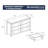 Montauk Solid Wood 59.5'' W 6 - Drawer Dresser-23618273