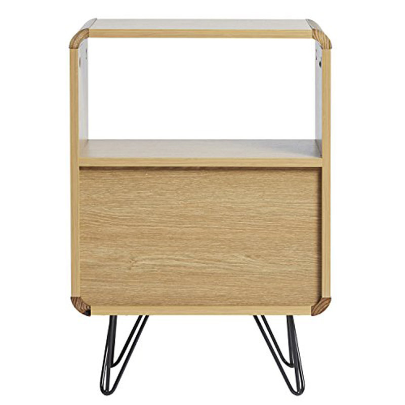Katarina 45cm W Metal Bedside Table