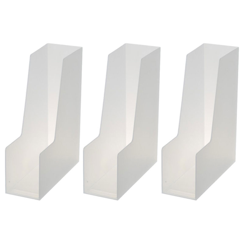 Porte-revues Lupin, Blanc givré, 3