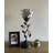 Simonetti Tiffany Torch Table Lamp Stained Glass Baroque Style USB Ports LED Bulb 6"W*6"D*20"H-1656783140