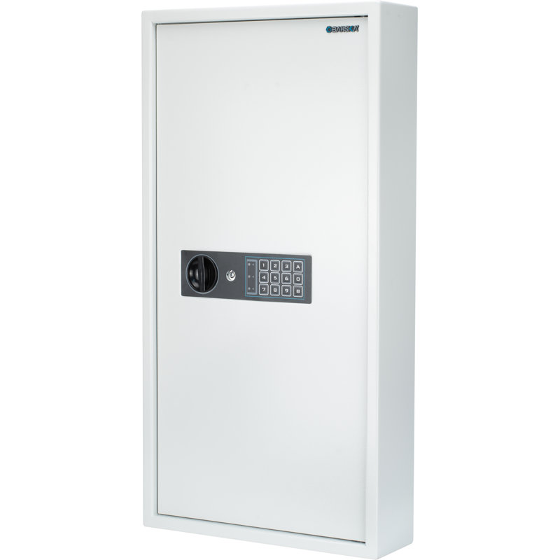180 KEYS KEYPAD WALL KEY SAFE WHITE