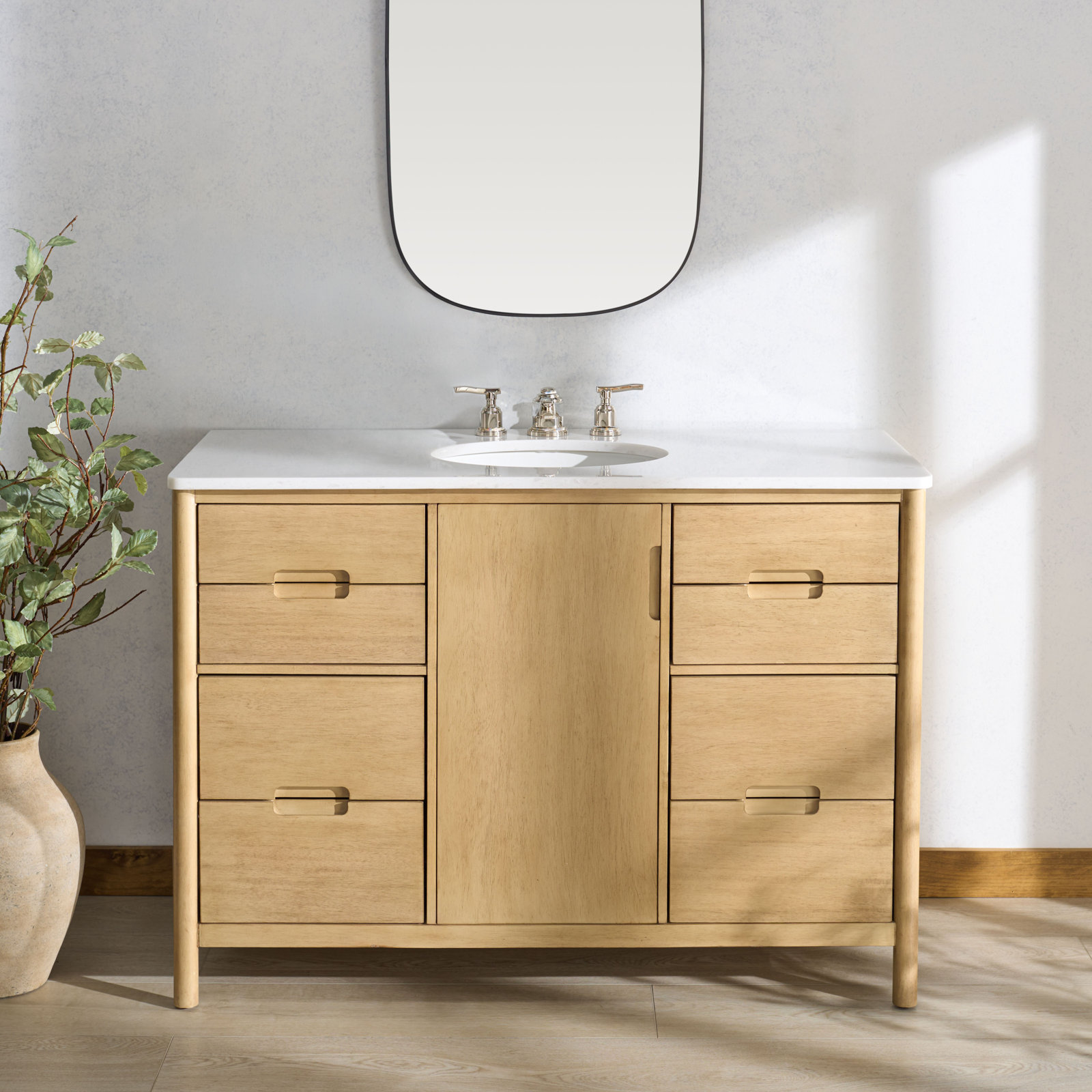 Single Bathroom Vanity, 48"