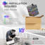 Fully Assembled 3-Drawer Nightstand with Charging Station and Motion Sensor RGB Light, Curved Profil-1146396961-1148960000