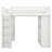 Jashay Kids Full Loft Bed with Drawers-56500773