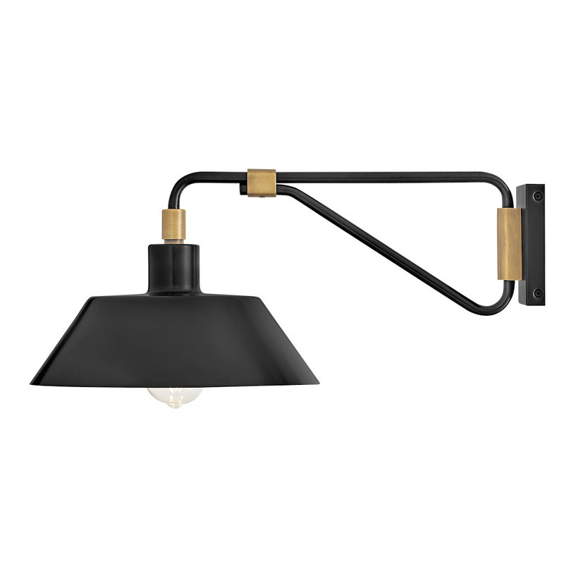 Brewster Wall Mount Barn Light, 7.75" H x 9.5" W x 14.75" D