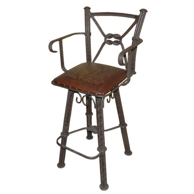 Western 30" Swivel Bar Stool
