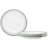 Noritake Silver Colonnade Bread & Butter/Appetizer Plates, 6-1/2"