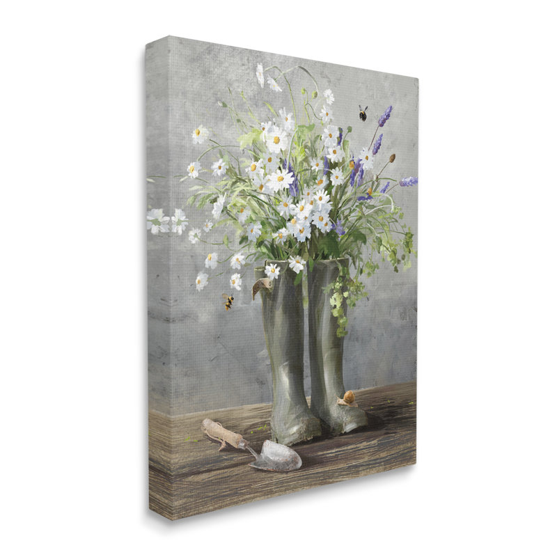 "Stupell Industries", art floral sur toile par Danhui Nai, H 40 po x l 30 po x P 1,5 po