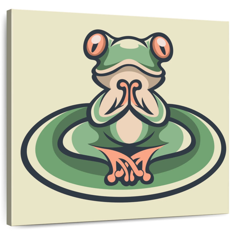 Drôle de grenouille Ketti, H 30 po x l 30 po