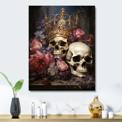 " Crown Opulent Skull "