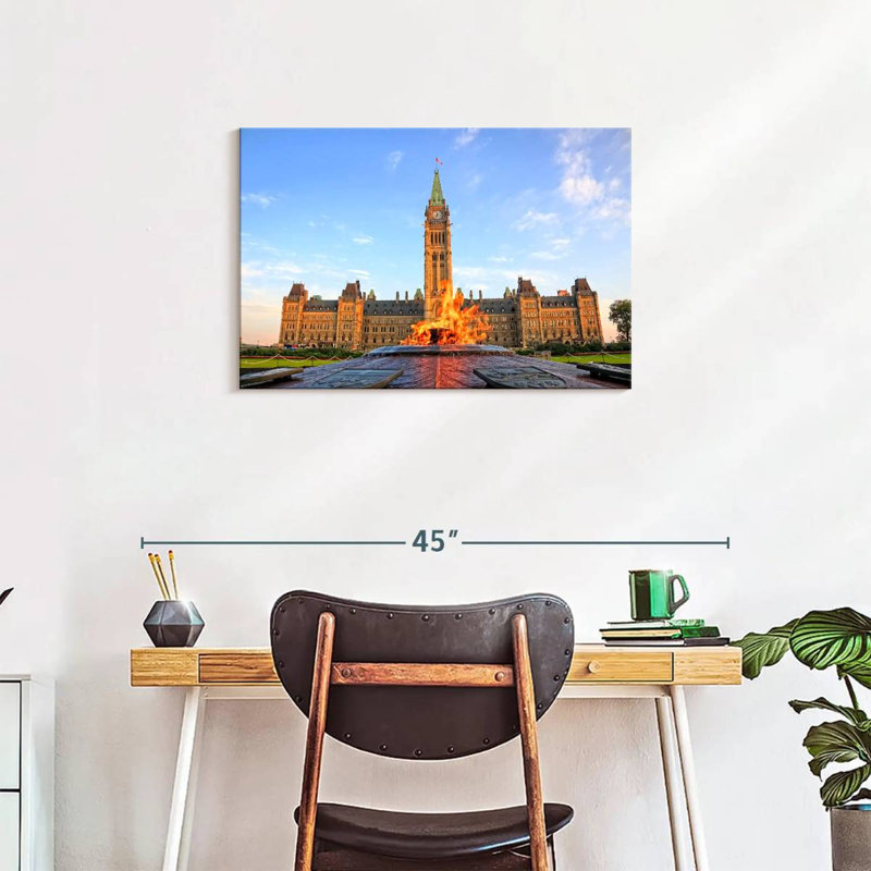 Centennial Flame, 20" H x 30" W