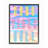 «Neon Good Vibes Only Expression Over Colorful Clouds» par Arrolynn Weiderhold - impression d'art graphique-52662767-52662768