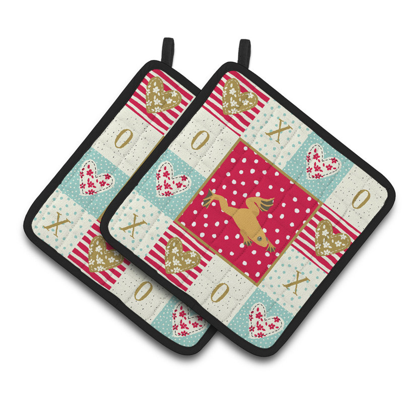 Caroline's Treasures Polyester Potholder Set