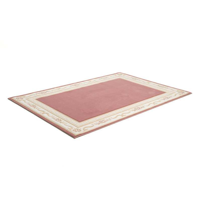 Pelinia Wool Area Rug, Pink/Red, Rectangle 240 x 340 cm