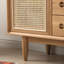 Buffet moderne en bois massif minimaliste-1770571833