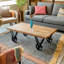 Bradway Wheel Coffee Table