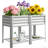Outdoor Elevated Planter Box,Raised Garden Bed-1167554795