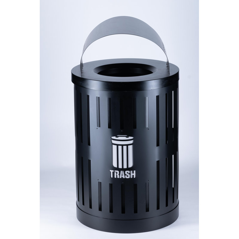 34 Gallon Trash Can with Canopy