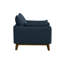 Chaise bleue