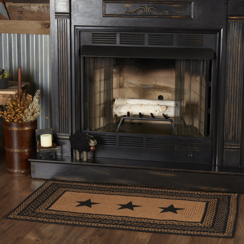 Tapis en jute Farmhouse, Rectangle 2 pi 3 po x 4 pi