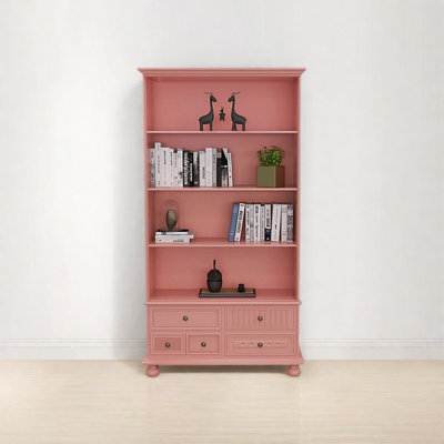 Bibliothèque simple de style rétro