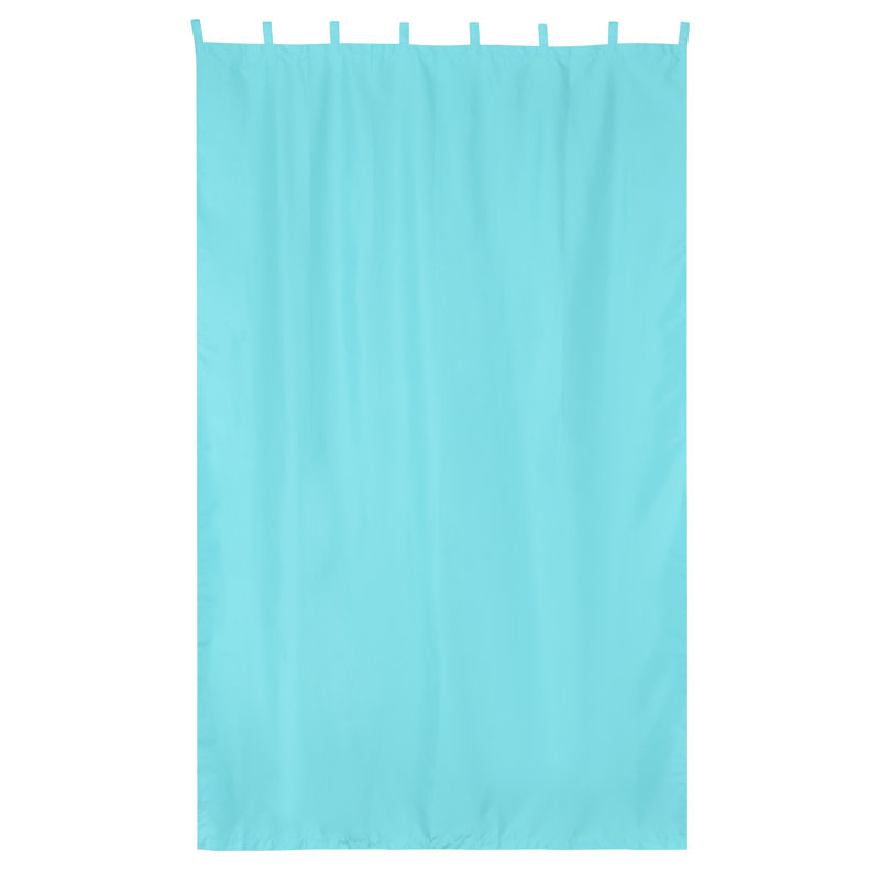 Lesperance Blackout Curtain Single Panel, Blue, 54" W x 196" L