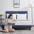 Nestl Horizontal Channel Upholstered Platform Bed-101071462-101071463
