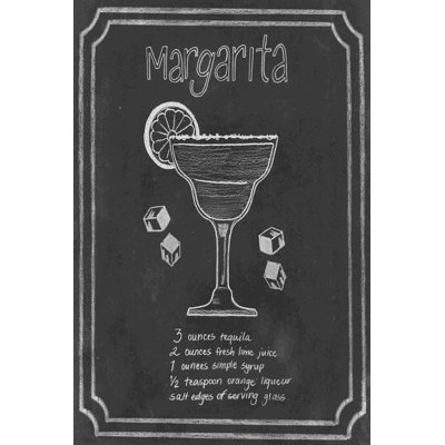 Tableau noir cocktails IV