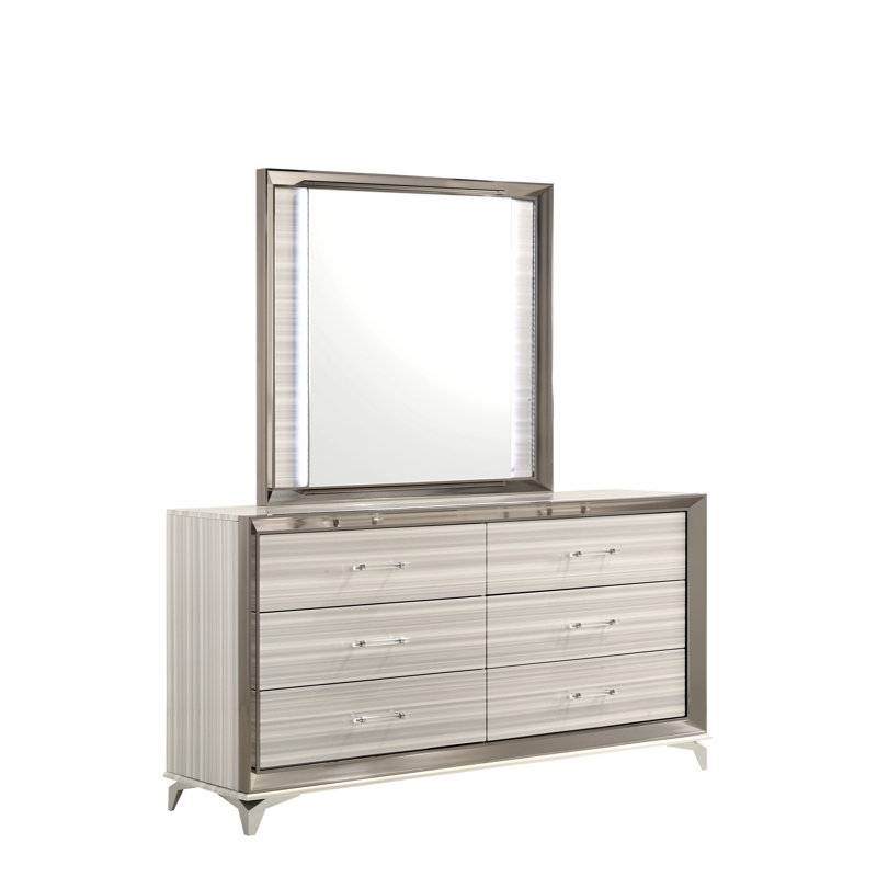 Miroir biseauté Chadae
