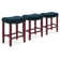 Rexalynn Upholstered Counter Stool with Solid Wood Frame