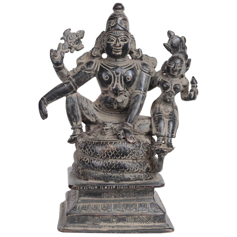 Lord Vishnu avec la déesse Lakshmi