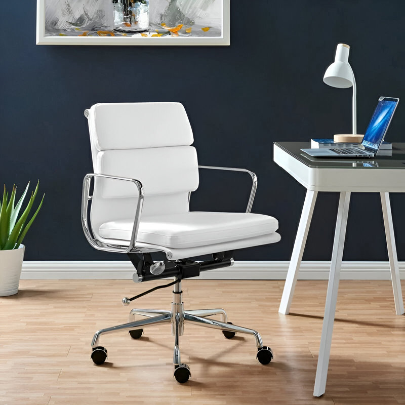 Chaise de bureau Lark, Blanc