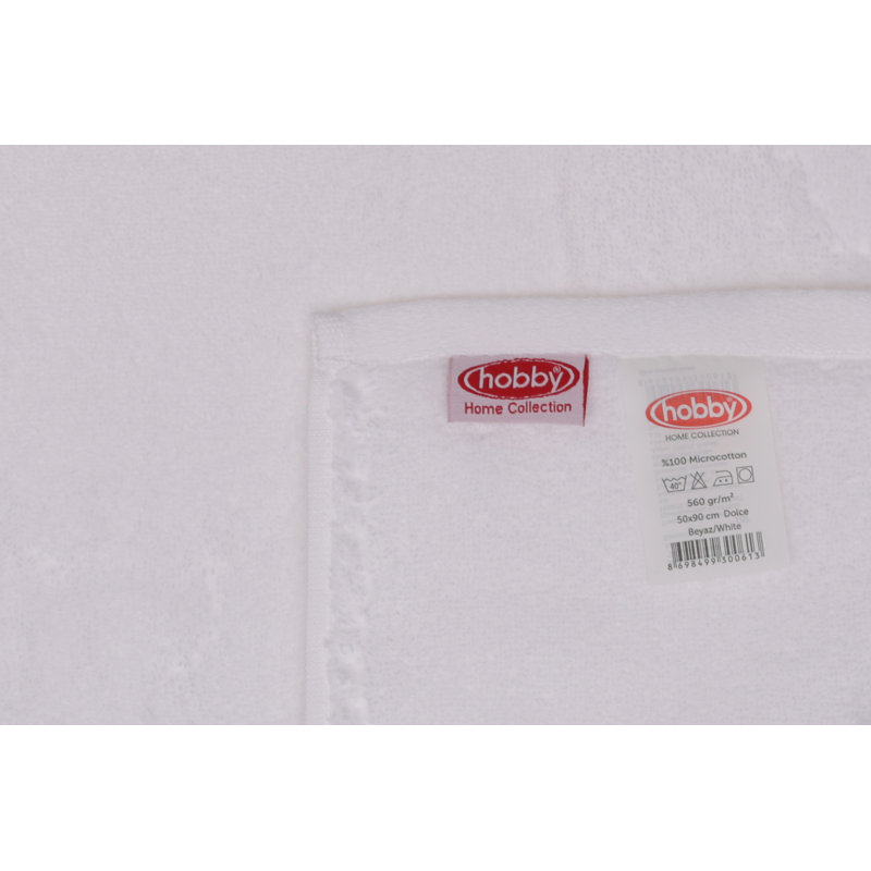 Ensemble de serviettes 100% coton 2 pièces Benyard, Blanc, Towel Set (Hand: 50 x 90 cm+Bath: 70 x 140 cm)