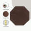 Tapis chocolat tressé Millerville-1102442399