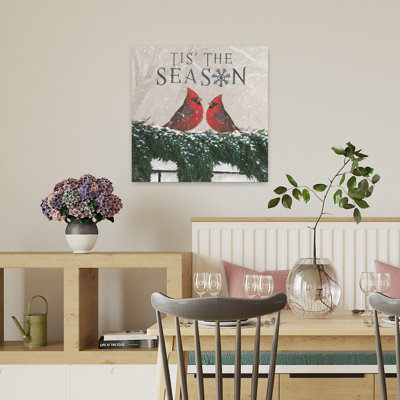 Contemporary Christmas Affinity X Two Birds With Animals Birds Art