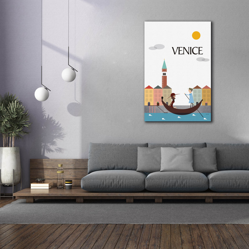 "Venice" par Tomas Design, H 60 po x l 40 po x P 1,5 po