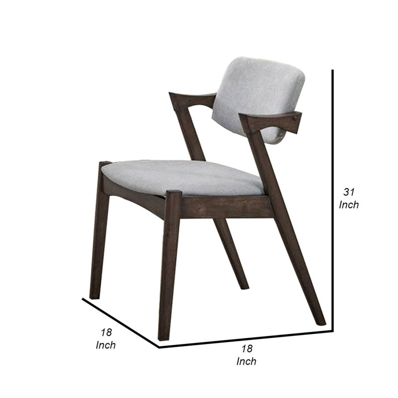 19.5'' H Fabric Upholstered Armchair