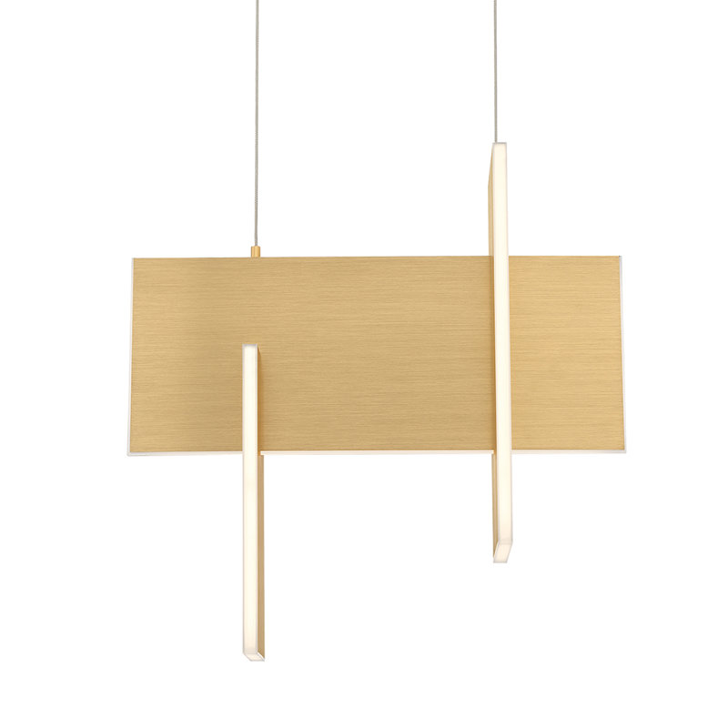 1 - Light Gold LED Pendant